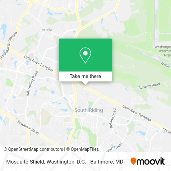 Mosquito Shield map