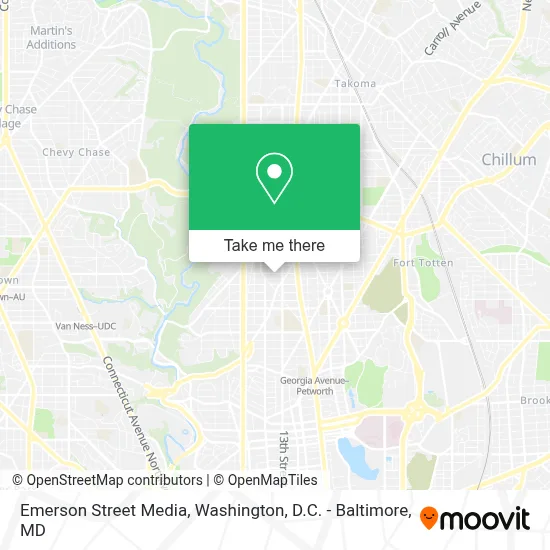 Emerson Street Media map
