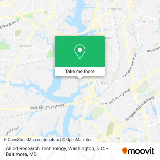 Allied Research Technology map