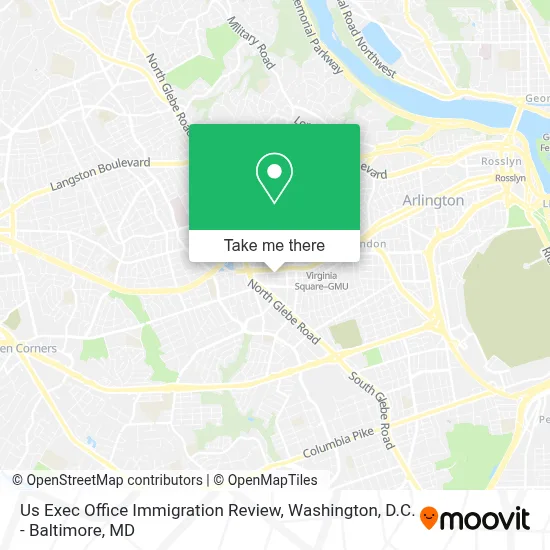 Us Exec Office Immigration Review map