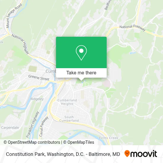 Constitution Park map