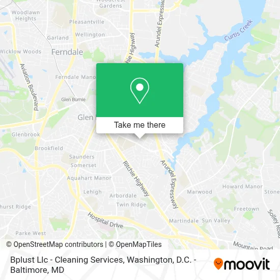 Bplust Llc - Cleaning Services map