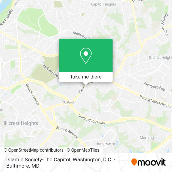 Islamic Society-The Capitol map