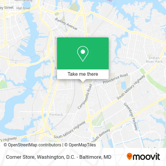 Corner Store map