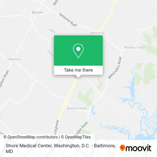 Shore Medical Center map