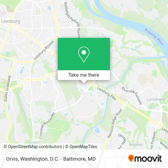 Orvis map