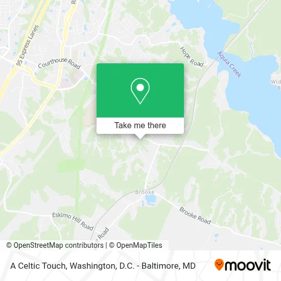 A Celtic Touch map