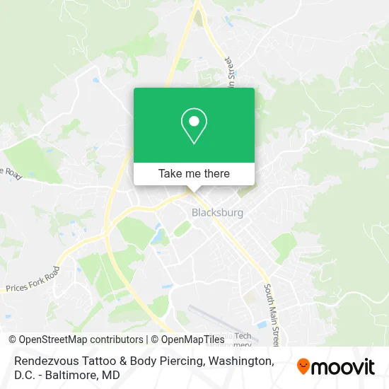 Rendezvous Tattoo & Body Piercing map