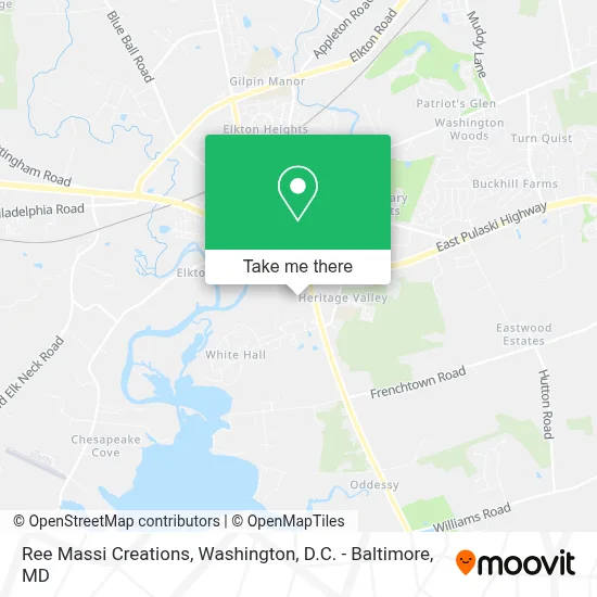 Ree Massi Creations map
