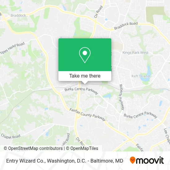 Entry Wizard Co. map