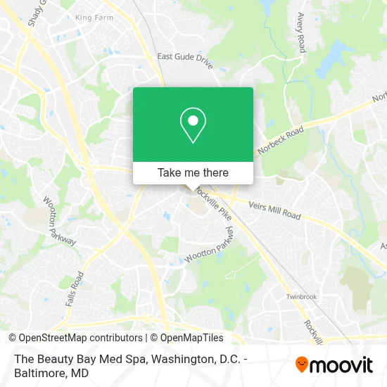 The Beauty Bay Med Spa map