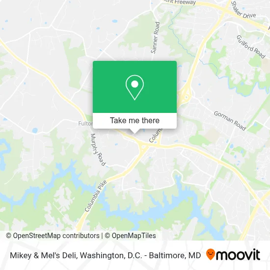 Mikey & Mel's Deli map