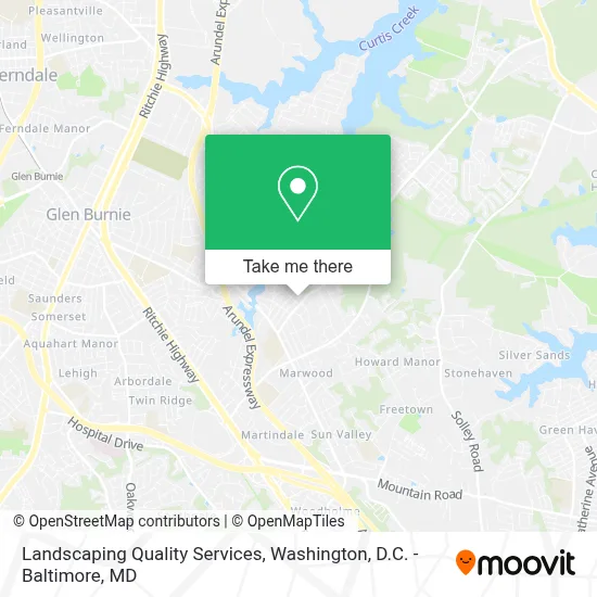 Landscaping Quality Services map