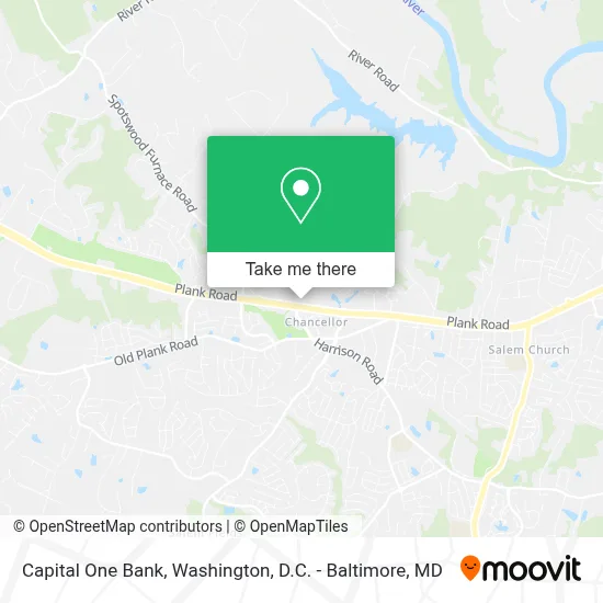 Capital One Bank map