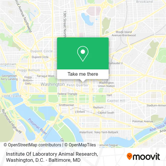 Institute Of Laboratory Animal Research map