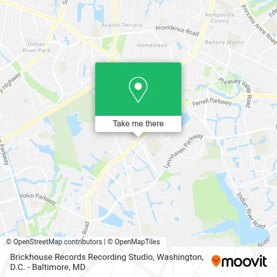 Brickhouse Records Recording Studio map