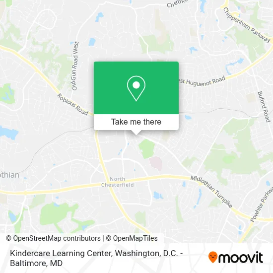 Kindercare Learning Center map