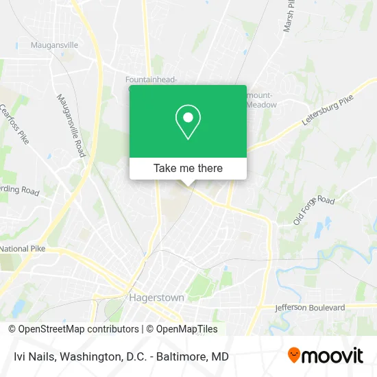 Ivi Nails map