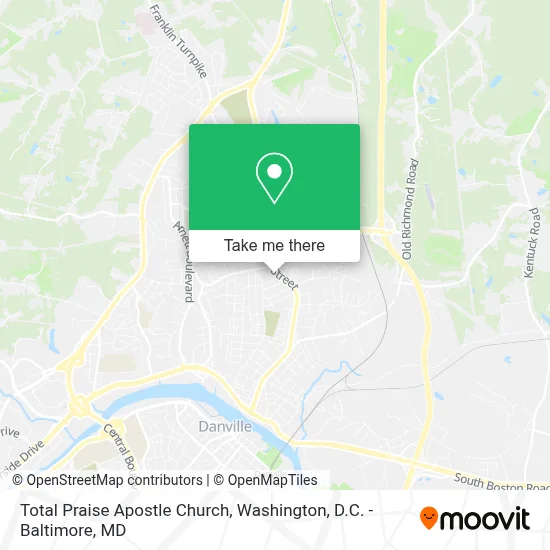 Total Praise Apostle Church map