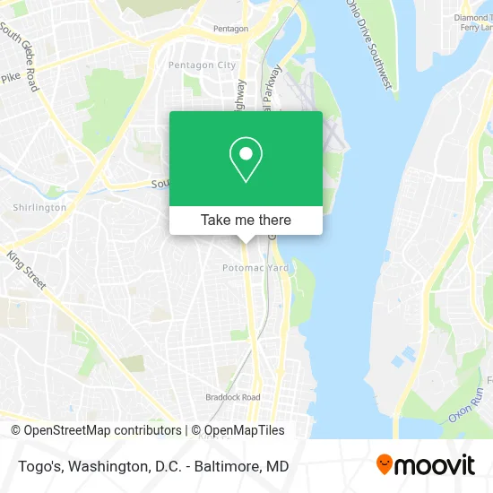 Togo's map