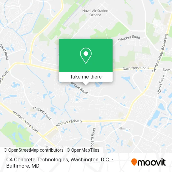 C4 Concrete Technologies map