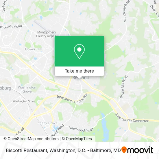 Biscotti Restaurant map