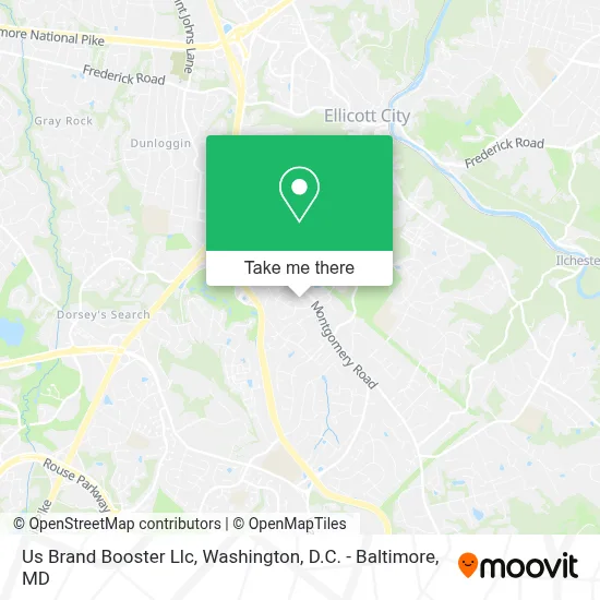 Us Brand Booster Llc map
