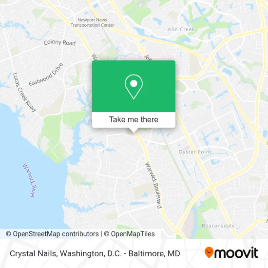 Crystal Nails map