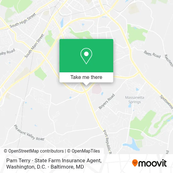 Pam Terry - State Farm Insurance Agent map