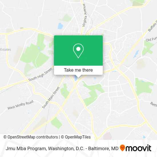 Jmu Mba Program map