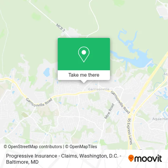 Progressive Insurance - Claims map