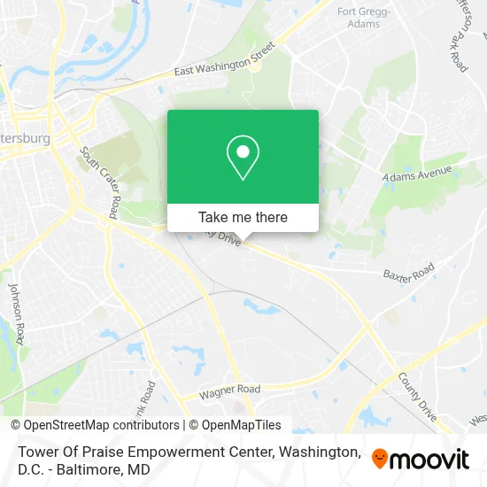 Tower Of Praise Empowerment Center map