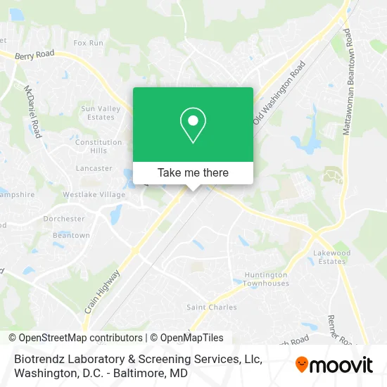 Biotrendz Laboratory & Screening Services, Llc map