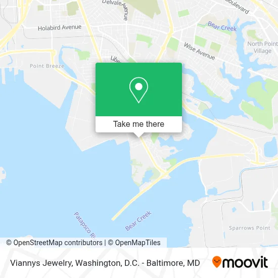 Viannys Jewelry map