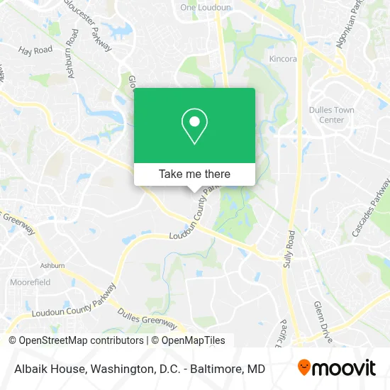 Albaik House map