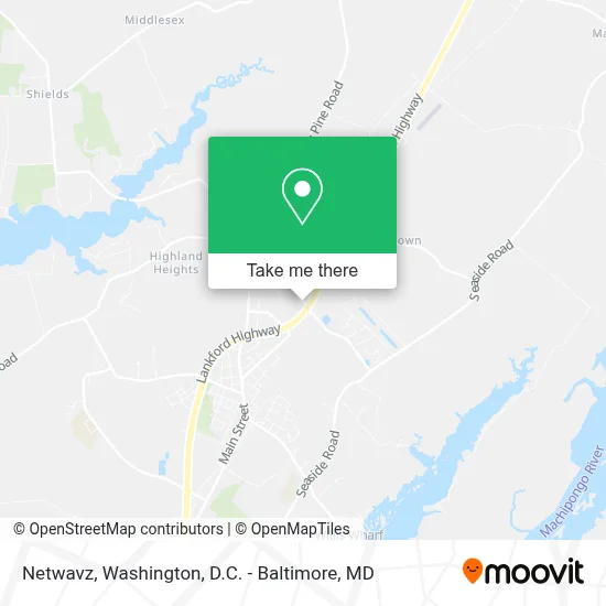 Netwavz map