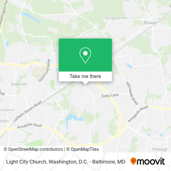 Light City Church map