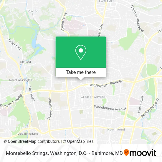 Montebello Strings map