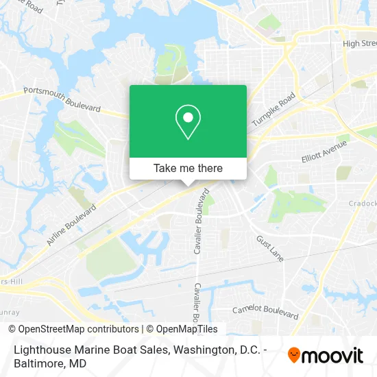 Lighthouse Marine Boat Sales map