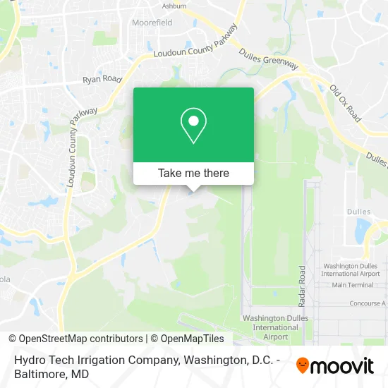 Hydro Tech Irrigation Company map