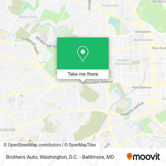 Brothers Auto map