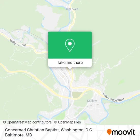 Concerned Christian Baptist map