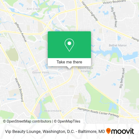 Vip Beauty Lounge map