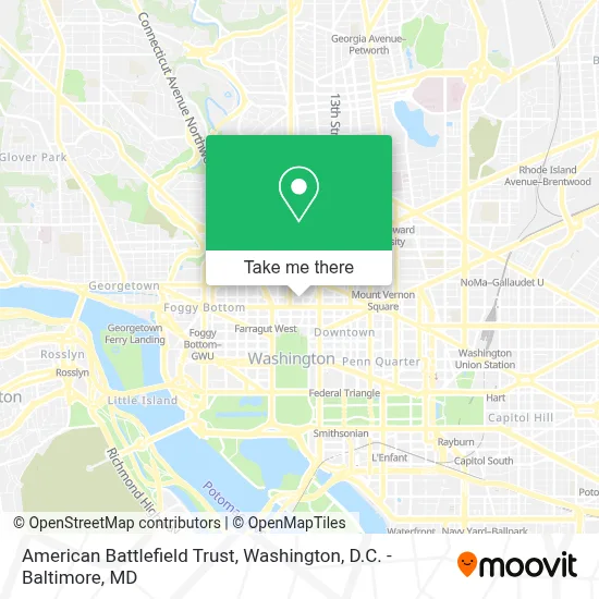 American Battlefield Trust map