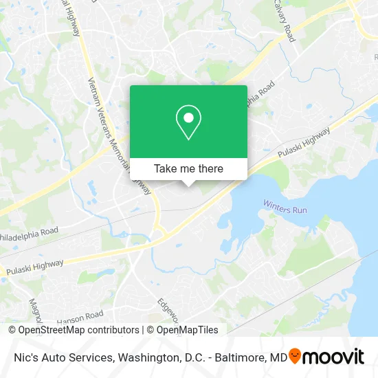 Nic's Auto Services map