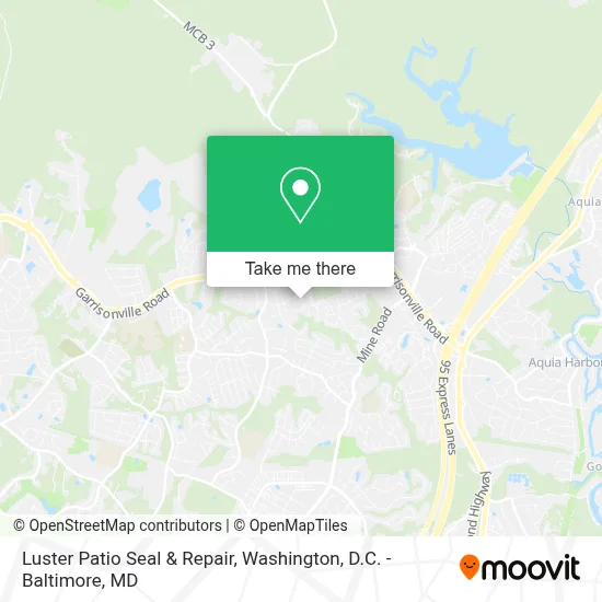 Luster Patio Seal & Repair map
