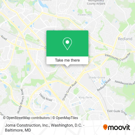 Joma Construction, Inc. map