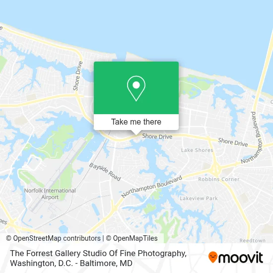 The Forrest Gallery Studio Of Fine Photography map