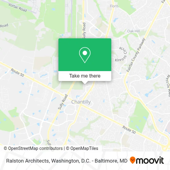 Ralston Architects map