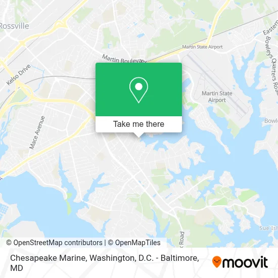 Chesapeake Marine map